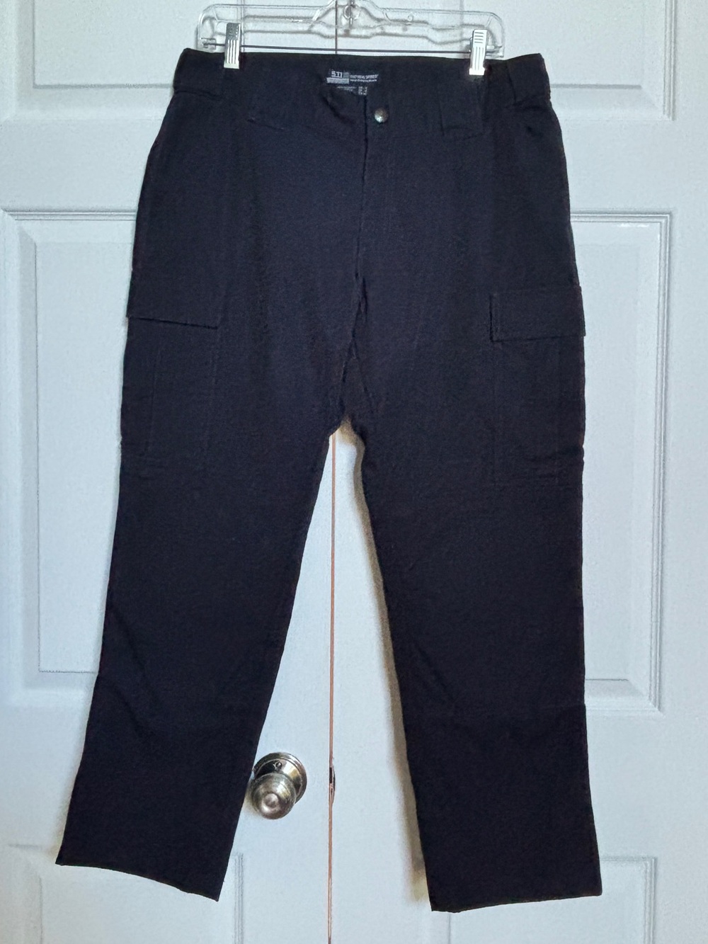 5.11 Tactical Women’s Cargo Pants Size 12 Navy Ripstop Knee Pads Workwear